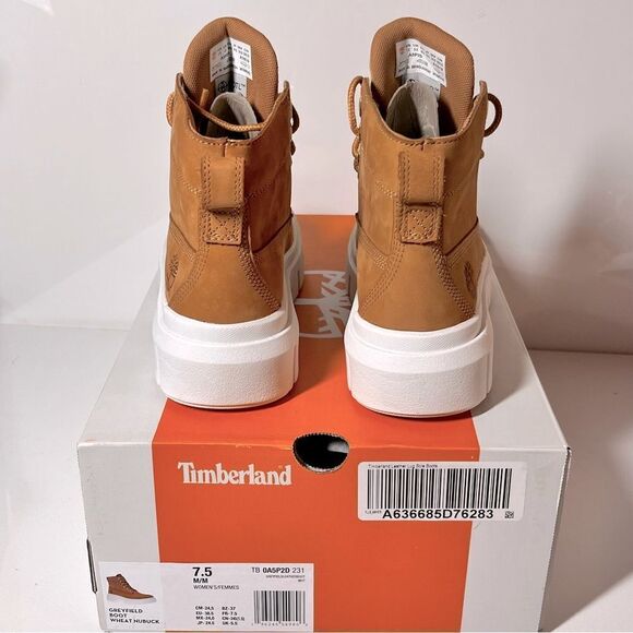 Timberland Greyfield Leather Lug Sole Boots - Picture 4 of 6